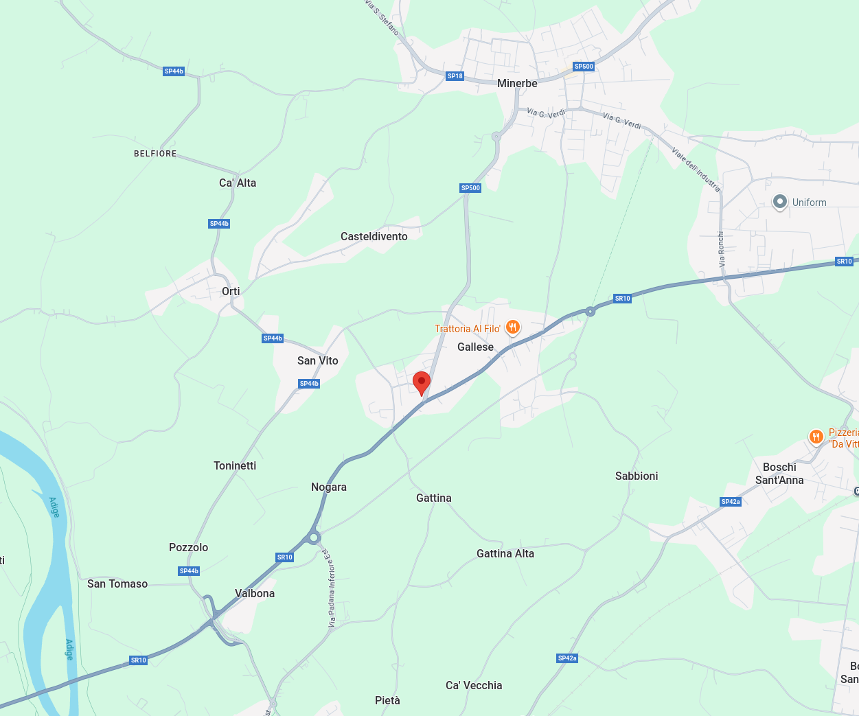 cartina Fermata Pullman